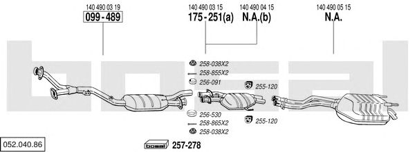 Exhaust System 052.040.86