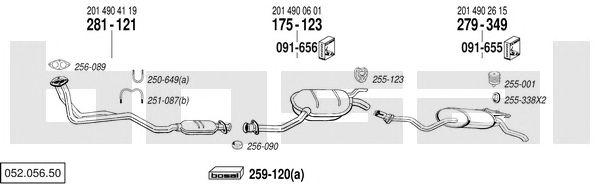 Exhaust System 052.056.50