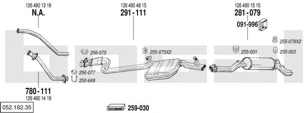 Exhaust System 052.182.35