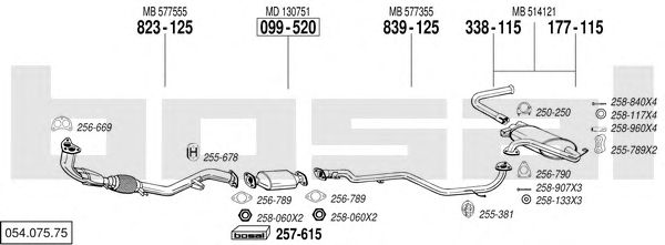 Exhaust System 054.075.75