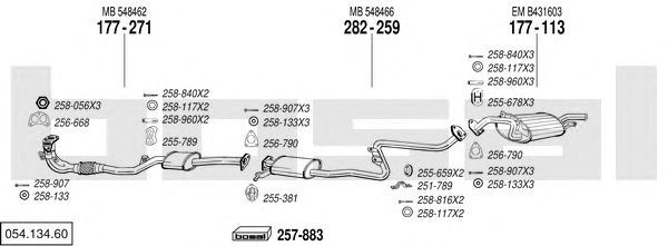 Exhaust System 054.134.60