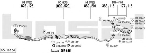 Exhaust System 054.165.60