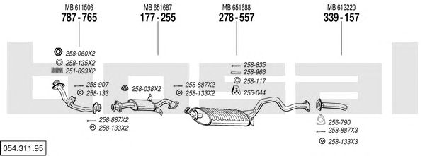 Exhaust System 054.311.95