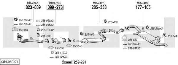 Exhaust System 054.950.01