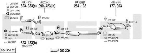 Exhaust System 054.950.02