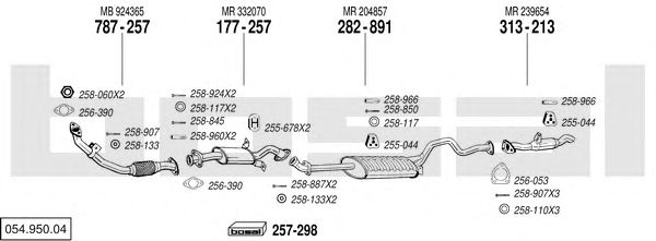 Exhaust System 054.950.04