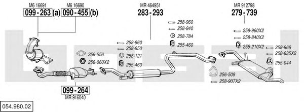 Exhaust System 054.980.02