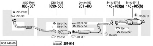 Exhaust System 058.249.68