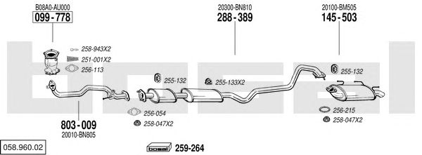 Exhaust System 058.960.02