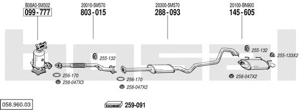 Exhaust System 058.960.03
