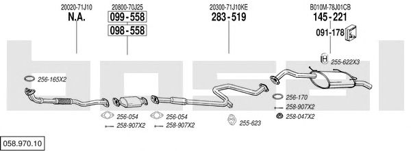 Exhaust System 058.970.10