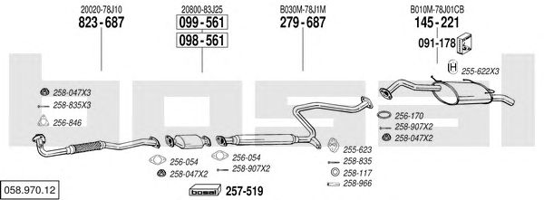 Exhaust System 058.970.12