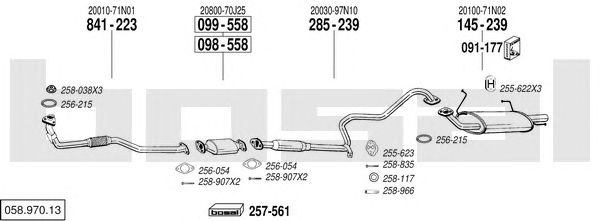 Exhaust System 058.970.13