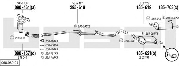 Exhaust System 060.980.04