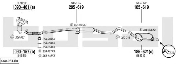 Exhaust System 060.981.59