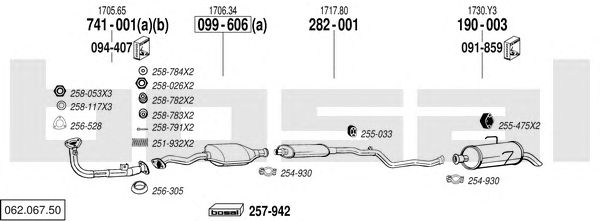 Exhaust System 062.067.50