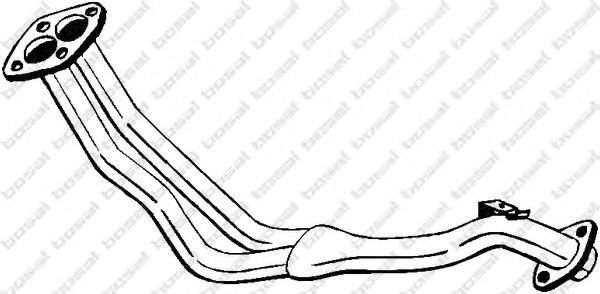 Exhaust Pipe 836-129