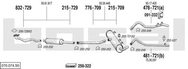 Exhaust System 070.074.50