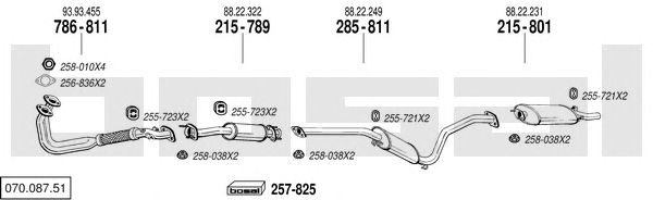 Exhaust System 070.087.51