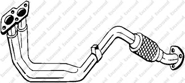 Exhaust Pipe 753-171