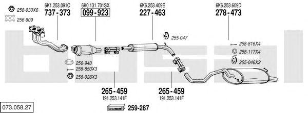 Exhaust System 073.058.27