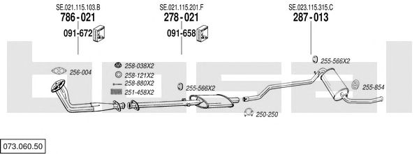 Exhaust System 073.060.50