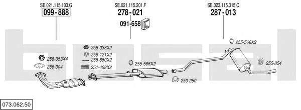 Exhaust System 073.062.50