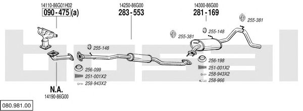 Exhaust System 080.981.00