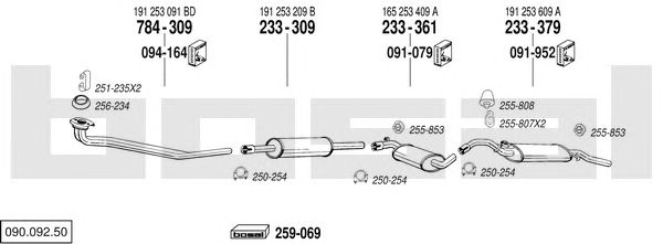 Exhaust System 090.092.50