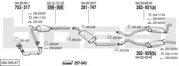 Exhaust System 090.395.67
