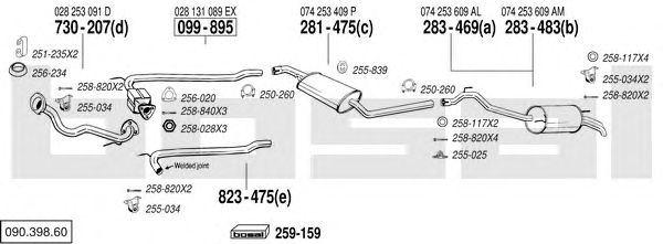 Exhaust System 090.398.60