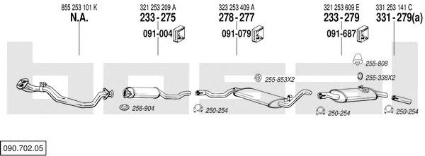 Exhaust System 090.702.05