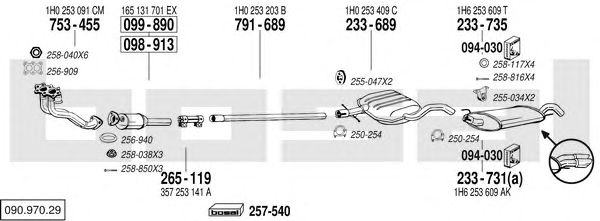 Exhaust System 090.970.29