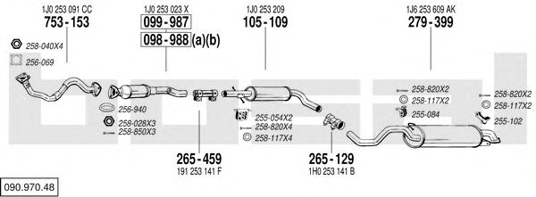 Exhaust System 090.970.48