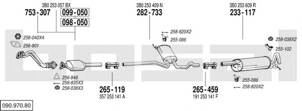 Exhaust System 090.970.80