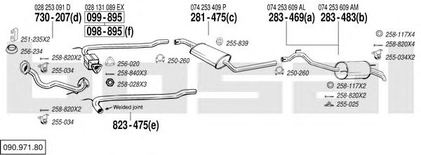 Exhaust System 090.971.80