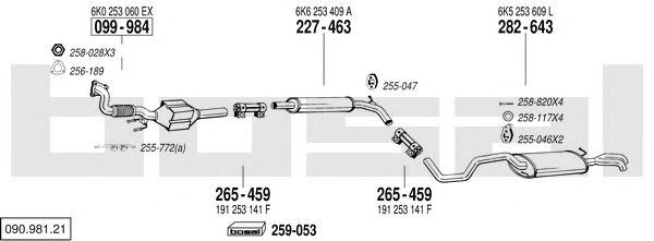 Exhaust System 090.981.21