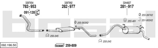 Exhaust System 092.196.50