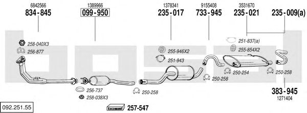 Exhaust System 092.251.55