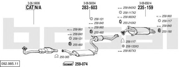 Exhaust System 092.985.11
