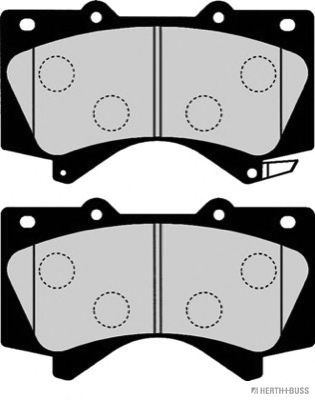 Brake Pad Set, disc brake J3602129