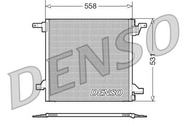 Condensator, airconditioning DCN17022