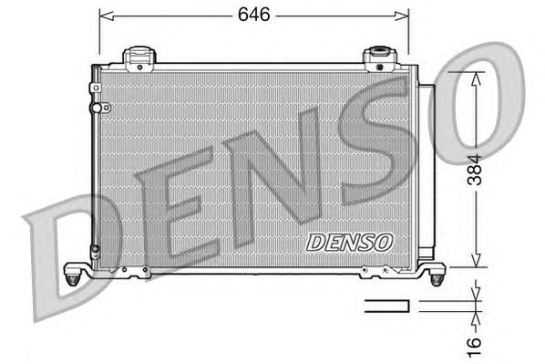 Condensator, airconditioning DCN50026