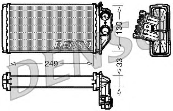 Heat Exchanger, interior heating DRR21002