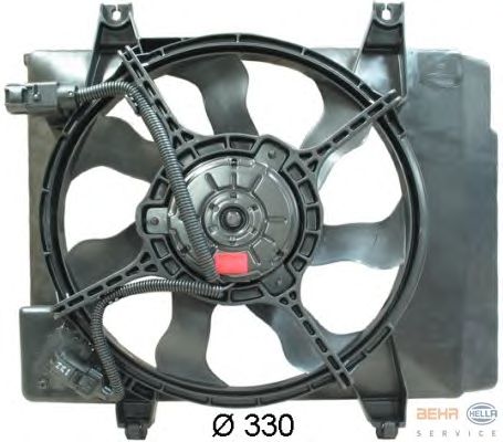 Ventilador, refrigeração do motor 8EW 351 041-341