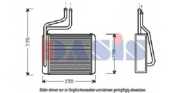 Heat Exchanger, interior heating 099011N