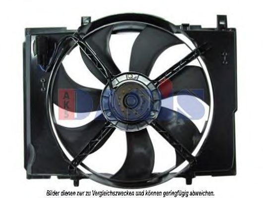 Fan, radiator 128026N