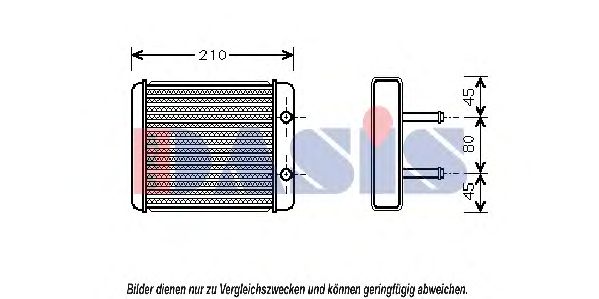 Heat Exchanger, interior heating 519010N