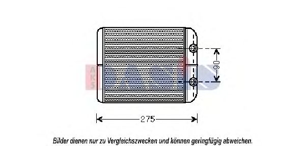 Heat Exchanger, interior heating 049001N