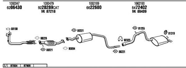 Exhaust System FO60077